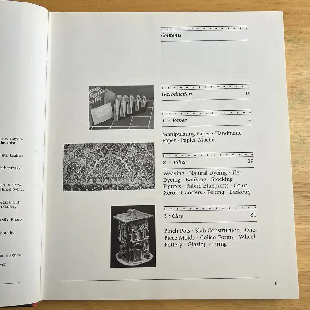 Crafts Contemporary Design and Technique Alice Sprintzen Hardcover Vintage 1987